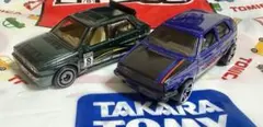 ホットウィール ランチア デルタ フォルクスワーゲン ゴルフ 2台セット