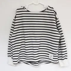 tiny manon ストライプ長袖カットソー（120）