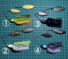 美品　ジャッカル　ドーン 1/2oz. 4個セット