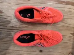 ASICS LYTERACER スニーカー オレンジ メンズ