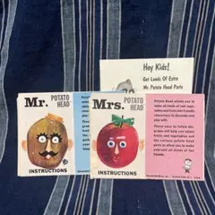 60年代 hasbro potato head usa 説明書のサムネイル
