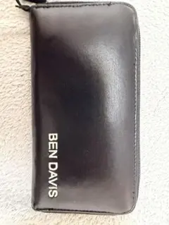 BEN DAVIS 長財布 ラウンドファスナー ブラックのサムネイル