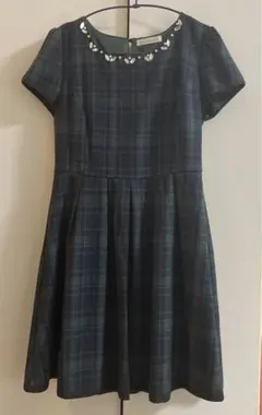 チェック　半袖　ワンピース　Most Collection モストコレクション