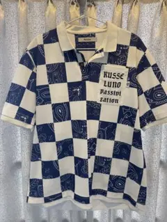ラッセルノ ジャケット ブロックチェック×ペイズリー メンズ ゴルフ