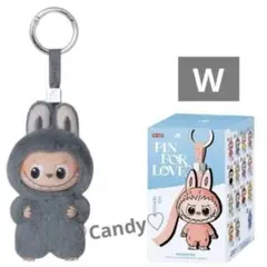 ラブブ イニシャル Wぬいぐるみ アルファベット Labubu 【正規品】35