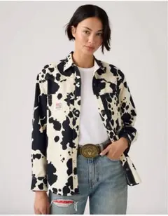 Levi's Toy Story ウエスタンシャツ カウ柄xsサイズ （M相当）のサムネイル