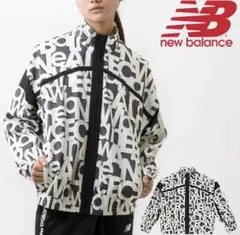 美品 ニューバランス New Balance ジャンパー M 白/黒 ゴルフ