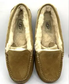 UGG ブラウン モカシン スリッポン23センチ