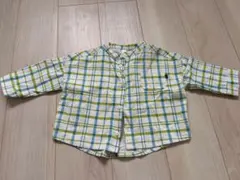 futafuta チェック柄 長袖シャツ 90