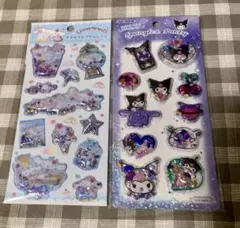 ミ*s様 キラキラカプセルシール　シナモロール スパンコールパーティ　クロミ