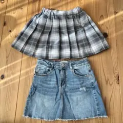 女の子用スカート2点セット✴︎チャーム付き✴︎