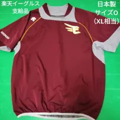 楽天イーグルスVジャン 楽天イーグルス 支給品 半袖Vジャン デサント ① - メルカリ