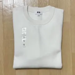 新品 UNIQLO ウォッシャブルストレッチミラノリブクルーネックセーター S