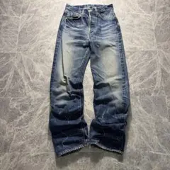 00s swag straight denim grunge fade - メルカリ