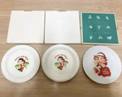 ペコちゃん お皿セット クリスマスプレート 不二家のサムネイル