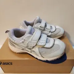 asics スクスク ガールズモデル　水色　18.5cm ★中敷き未使用