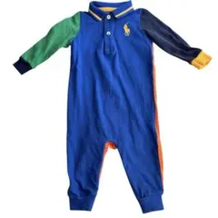 【お買い得‼️】❤️ラルフローレン ❤️カラフル ロンパース 70-80