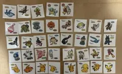ポケモンパンシール37枚セット