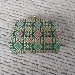 装飾的ながま口コインケース