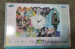 プロセカ　アクリル時計【タイムセール700円引き!!】のサムネイル