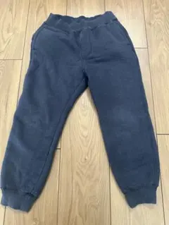 ユニクロ　裏ボア　スウェットパンツ　120cm ネイビー