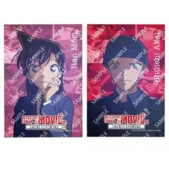 名探偵コナン コナンムービー展 銀幕の回顧録 チケット特典 ブロマイド セット