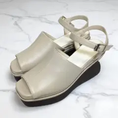 MURUA ムルーア カーブウェッジサンダル