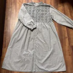 【r.p.s】刺繍ロングワンピース