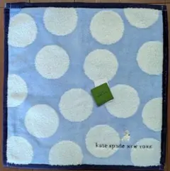 ケイトスペードニューヨーク　タオルハンカチ　うさぎ柄