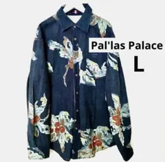 Pal'las Palace メンズ花柄シャツ Lサイズのサムネイル