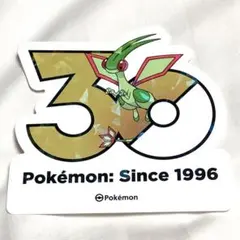 韓国限定 ポケモン 30周年記念ステッカー レックウザ - メルカリ