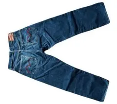 EVISU ブルーデニムジーンズ
