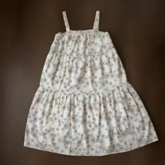 【UNIQLO】PAUL & JOE 花柄のノースリーブワンピース