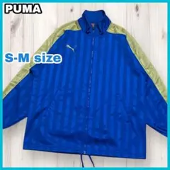 PUMA トラックジャケット ジャージ 背面ビッグロゴ サイドライン 刺繍ロゴ