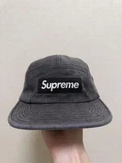 supreme ジェットキャップ　ブラックデニム