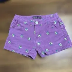 ジェニー　短パン160 紫