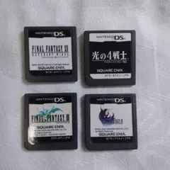 DSソフト ファイナルファンタジー系4本まとめ 動作確認済み