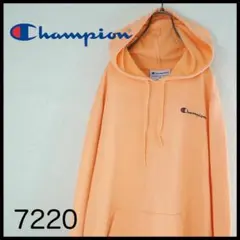 ゆ*か様 ★希少カラー★チャンピオン　パーカー　M　オレンジ　ワンポイント