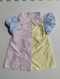 ベビー シャツワンピース 3-6M