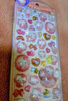 うるちゅるポップシール ハローキティ ベビー ボンボン シール キティ サンリオ