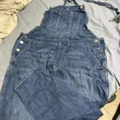 GAP デニムオーバーオール インディゴ