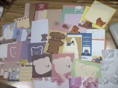 メモ帳 おすそ分け 45枚 韓国文具他 メモパッド バラメモ まとめ売り15