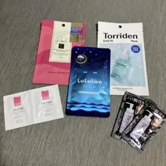 フェイスマスク3種セット＆オイルメイク落とし