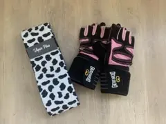 トレーニンググローブ ゴムバンド