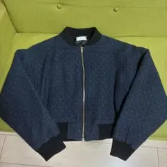 KBF ボンバージャケット ダークブルー サイズONE