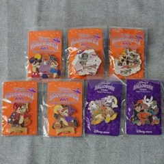 ディズニーストア ハロウィン 2005 2006ピン 7個セット