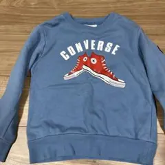 CONVERSE スニーカープリント トレーナー