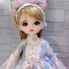 No.363】お人形 16㎝ bjd 球体関節人形 オビツ ドール - メルカリ