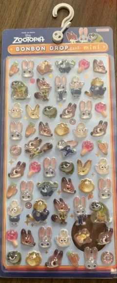ボンボンドロップシール　ズートピア