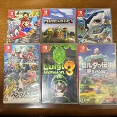 Nintendo Switch ゲームソフト 6本セット